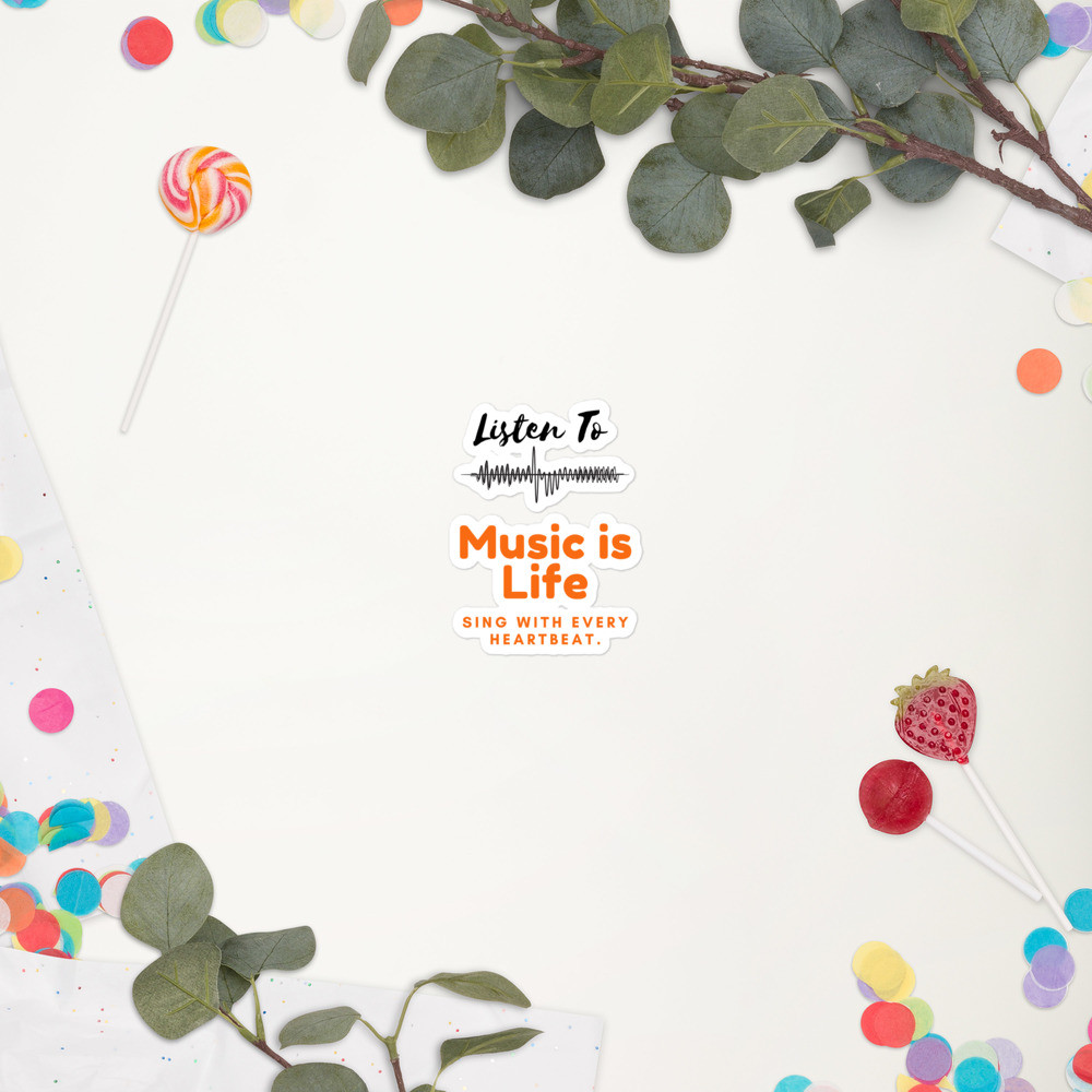 Bubble-free stickers: Listen To