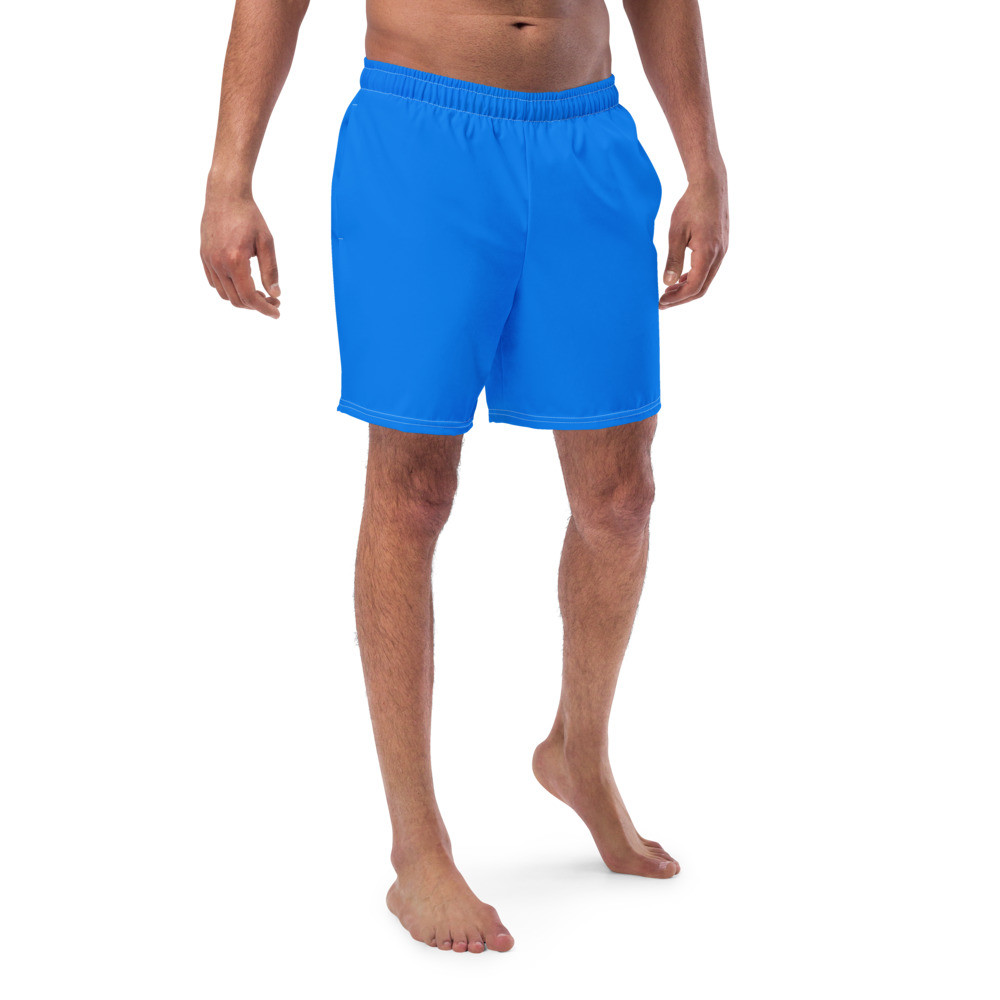 Men's swim trunks: Bright Blue