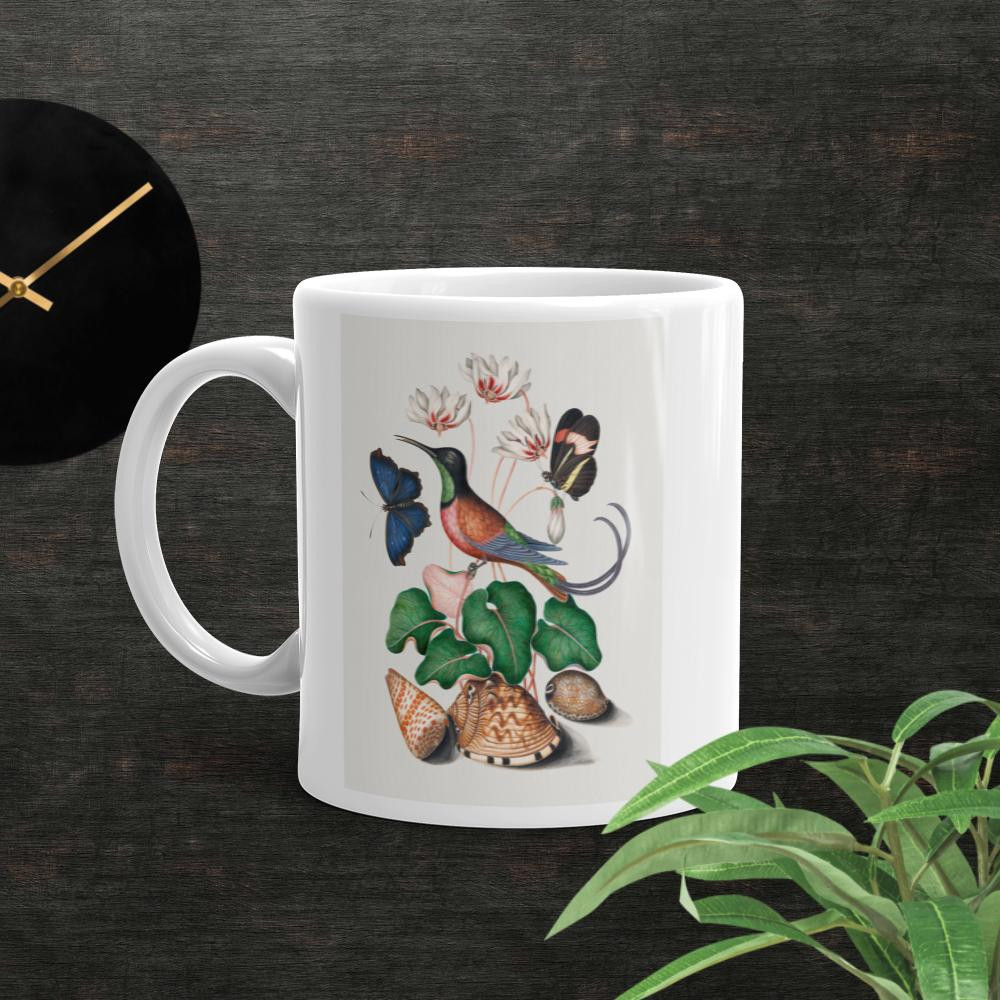 White glossy mug: Art of Japan - Nature VIII