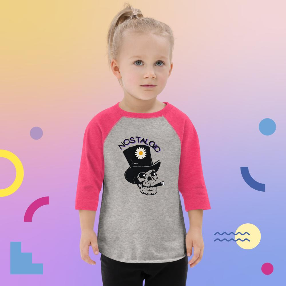 Toddler baseball shirt: Nostalgic
