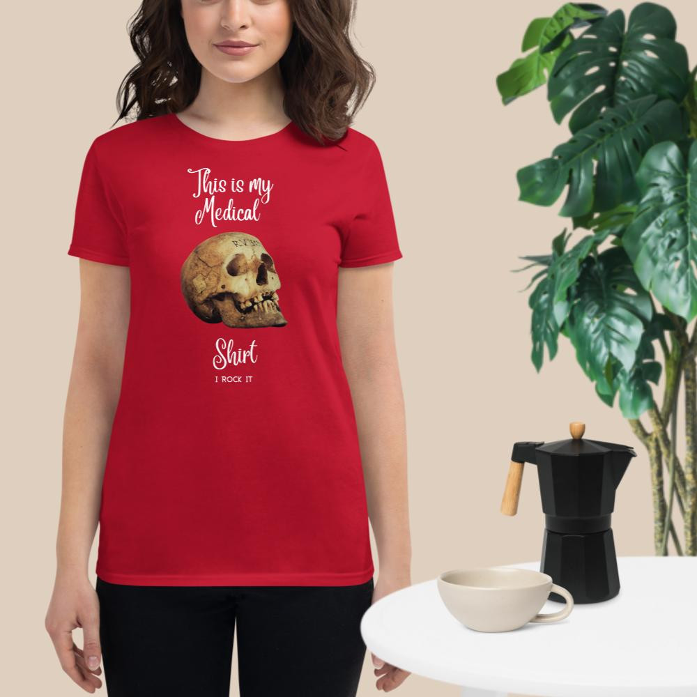 Women's short sleeve: This is My Medical Shirt