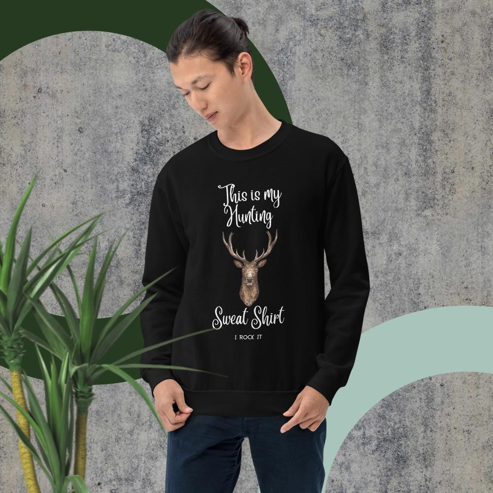 Unisex Sweatshirt: This Is My hunting Sweat Shirt