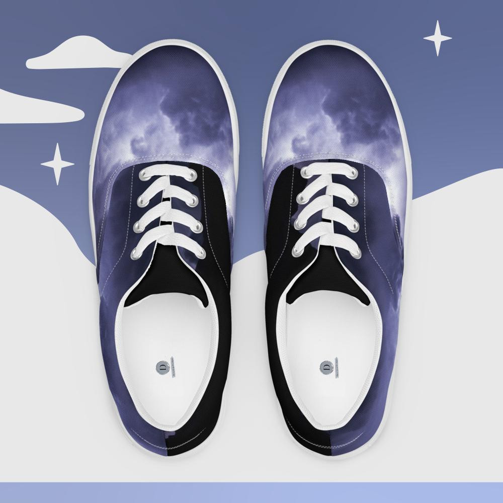 Women’s lace-up canvas shoes: Summer Storms