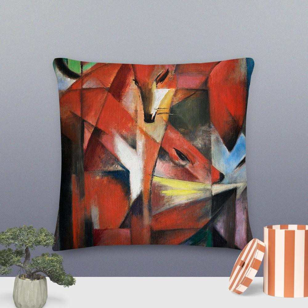 Premium Pillow: Red Fox