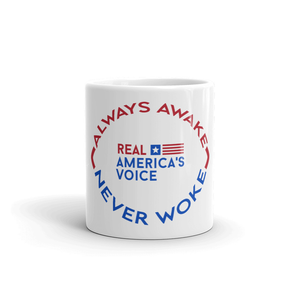 RAV color logo White glossy mug