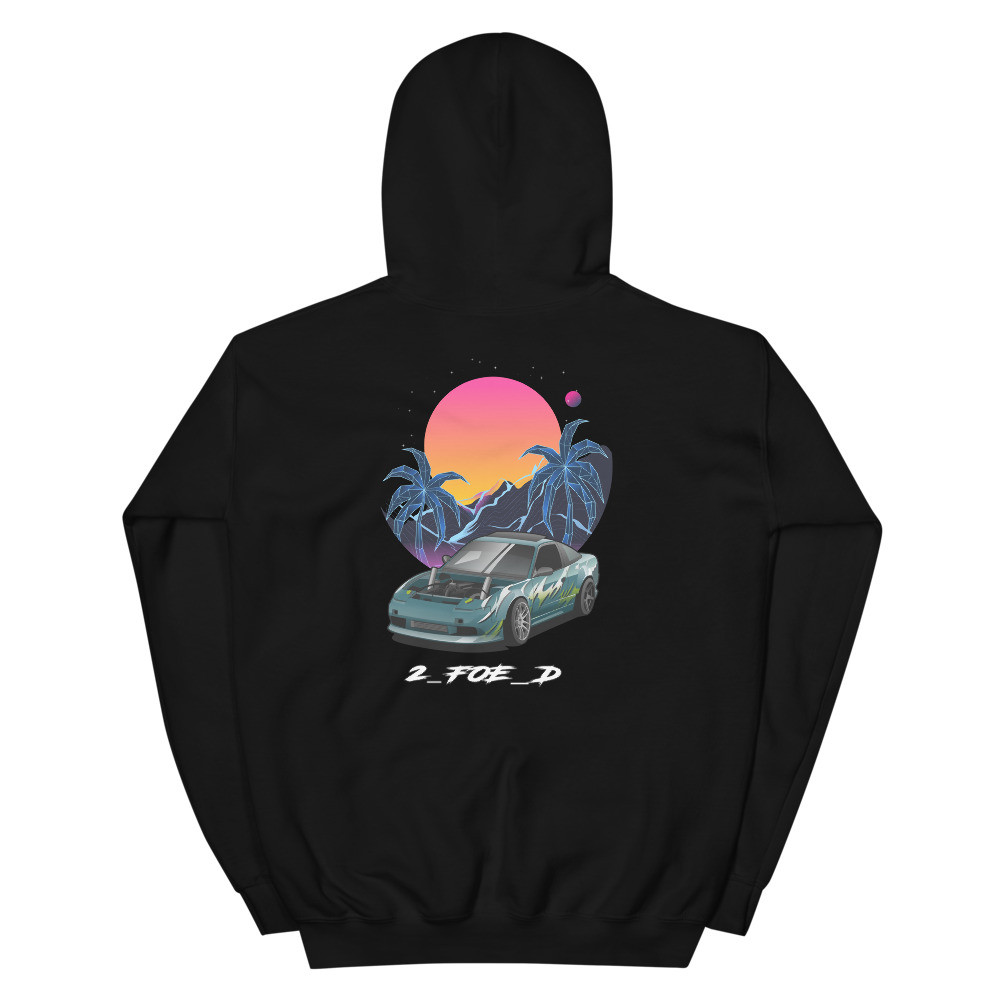 2_foe_d - Cartoon V2 Unisex Hoodie Back
