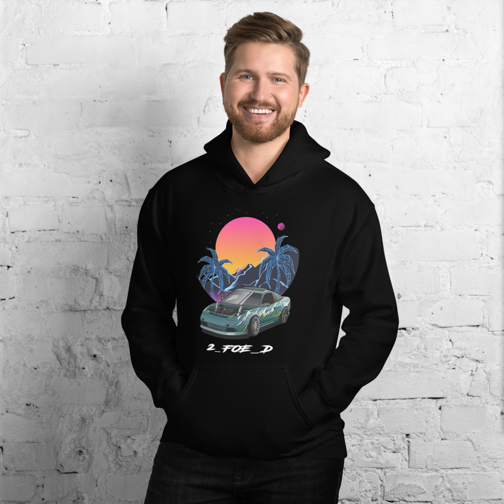 2_foe_d - Cartoon V2 Unisex Hoodie Front