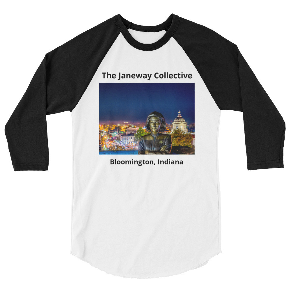 3/4 sleeve raglan shirt