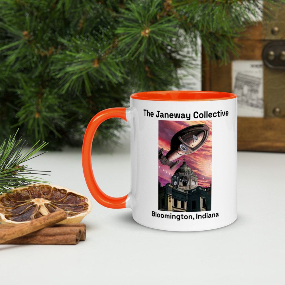 Mug with Color Inside - There's Coffee In That Nebula with JK Print 