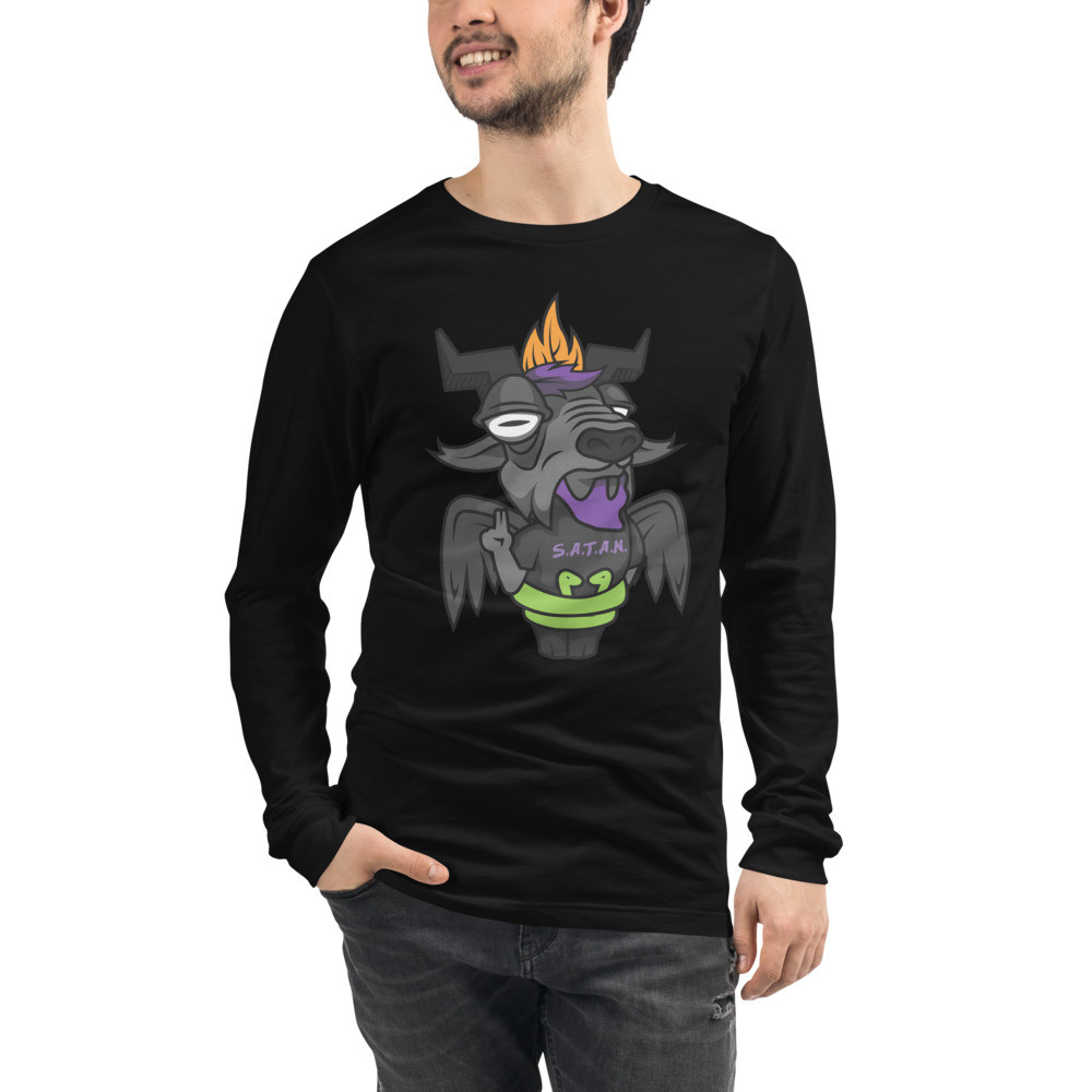 Baphy with S.A.T.A.N - Classic Fit Long Sleeve