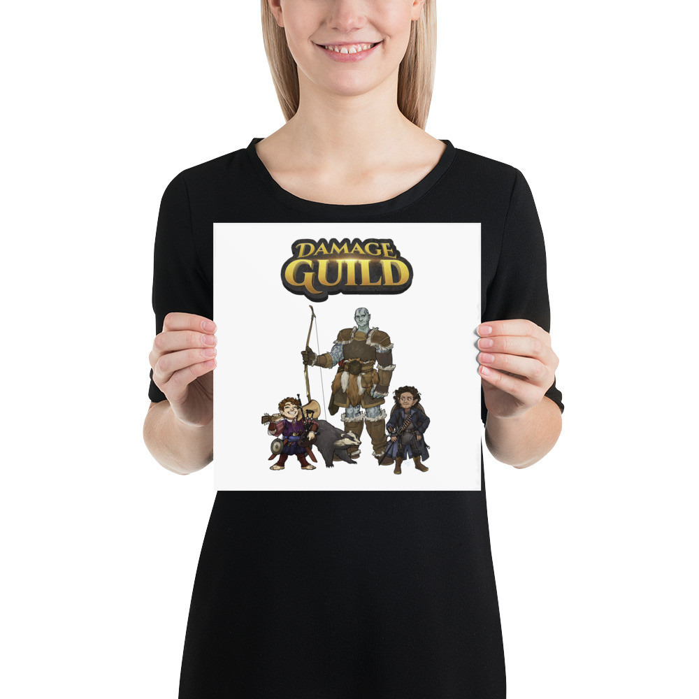 Damage Guild, the Poster