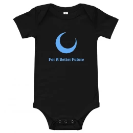 For A Better Future Unisex Baby short sleeve one piece