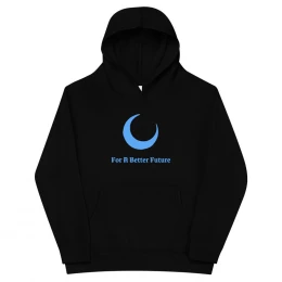 For A Better Future Unnisex Kids fleece hoodie