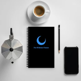 For A Better Future Spiral notebook