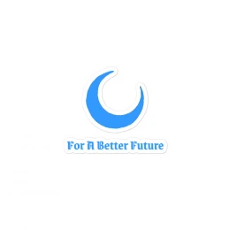 For A Better Future Bubble-free stickers