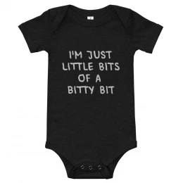 Bitty Bit - Unisex Baby short sleeve one piece