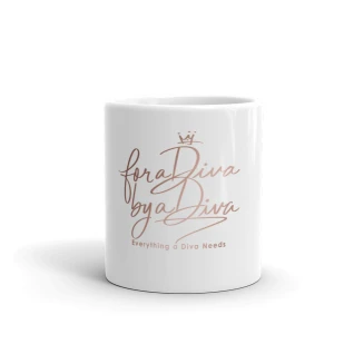 For a Diva By a Diva Glossy Mug