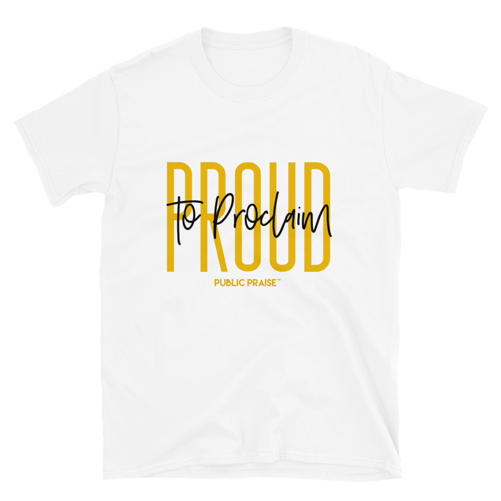 Proud to Proclaim White 