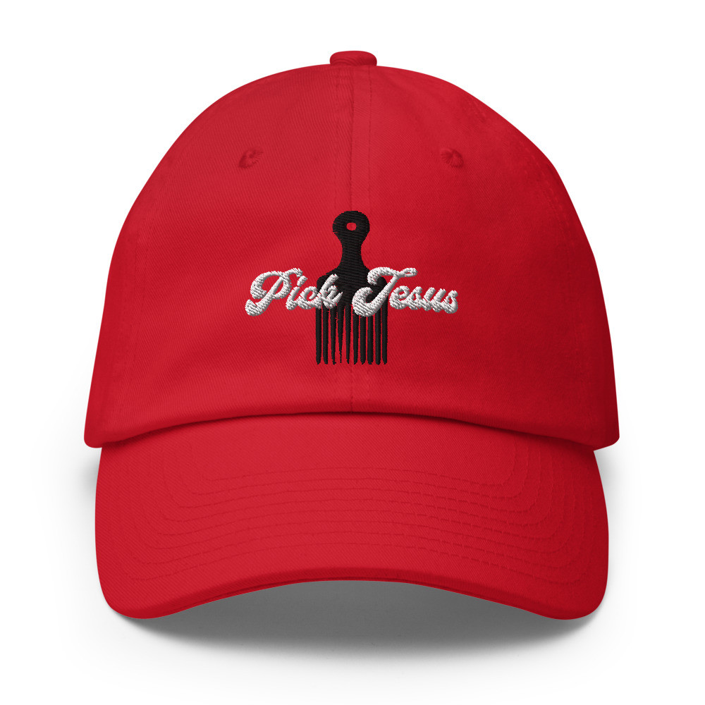 Pick Jesus Dad Cap