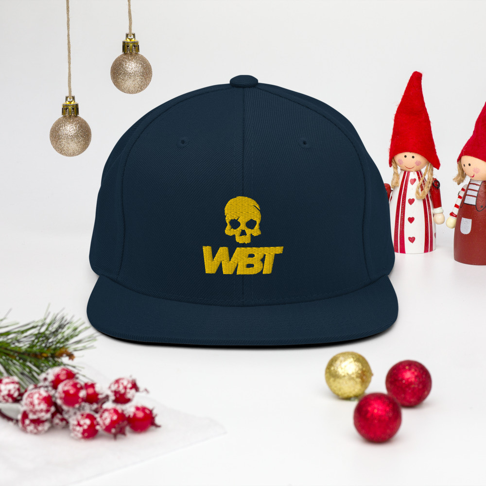 WBT Snapback in Navy Blue or Black