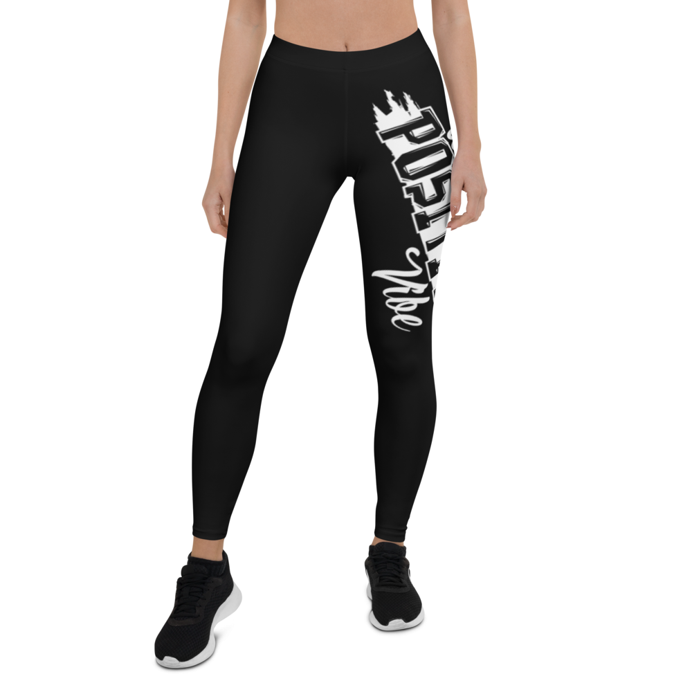 What's Ur Positive Vibe Leggings Black 
