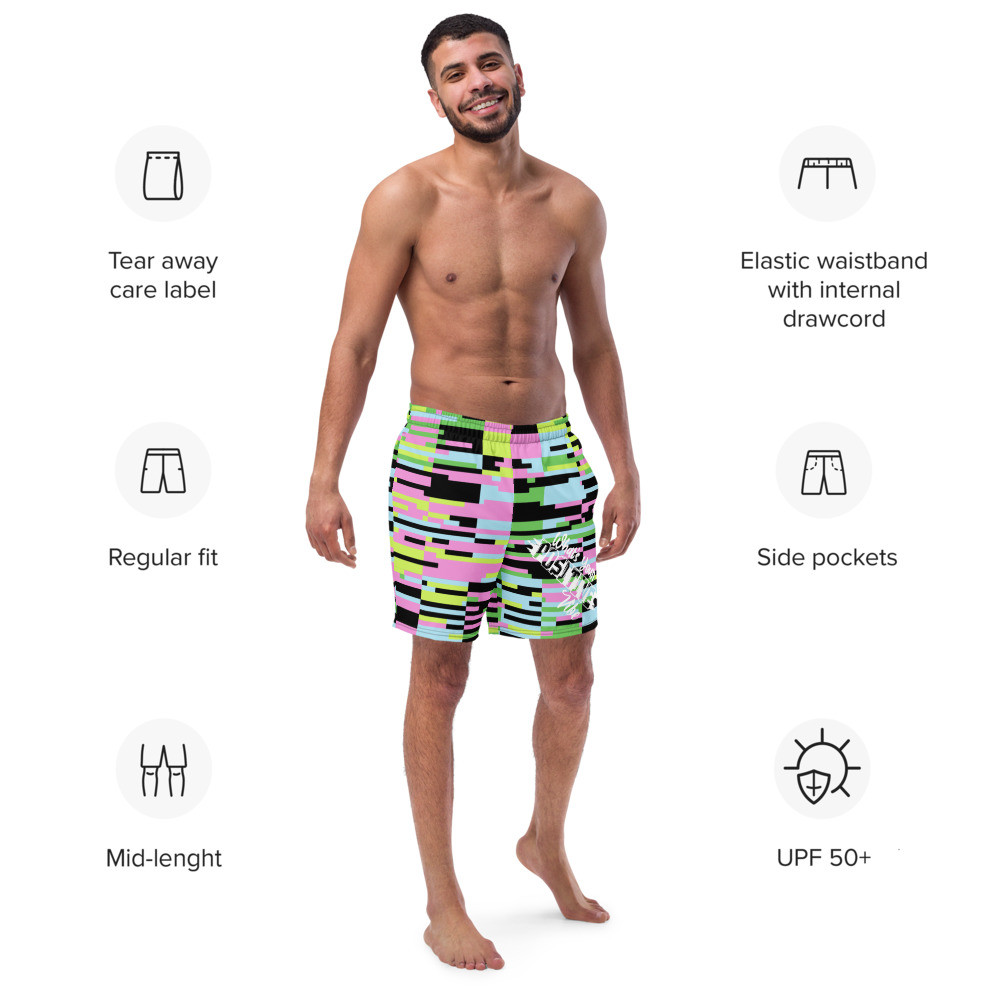 What's Your Positive Vibe Swim Shorts 