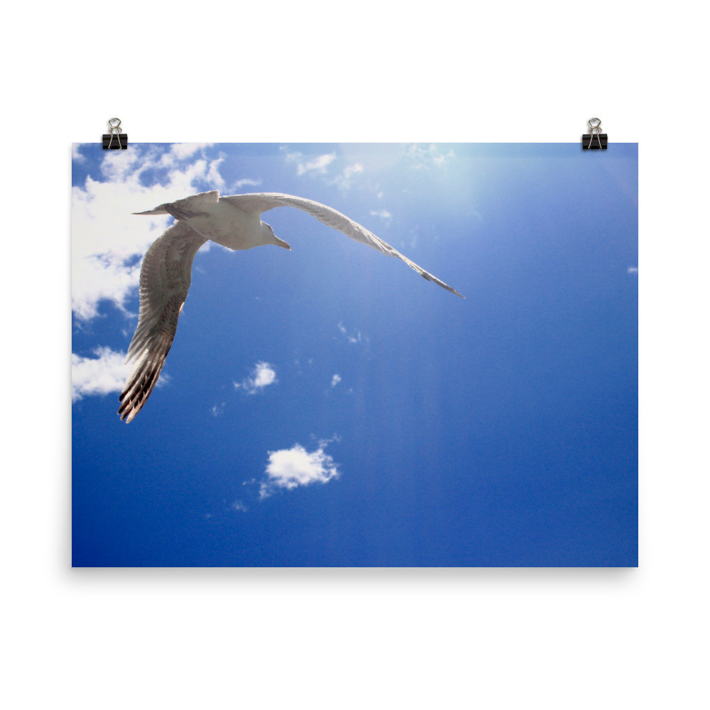 "Higher" (paper poster)
