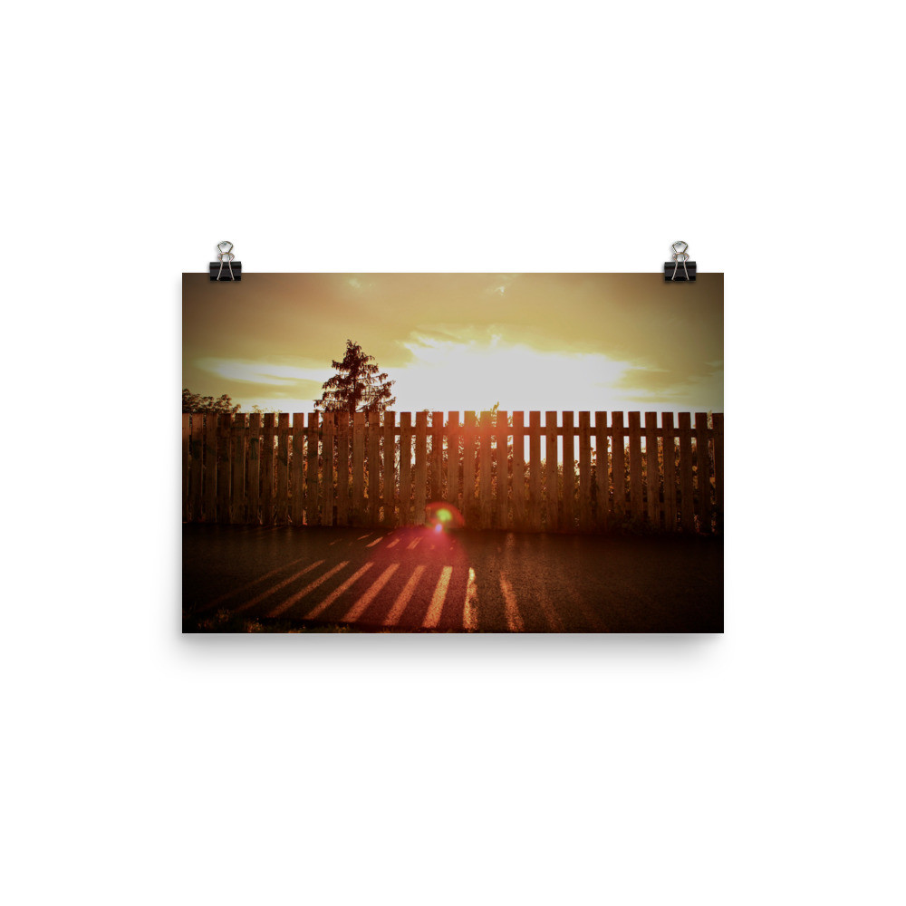 The Light is there (Photo paper poster)