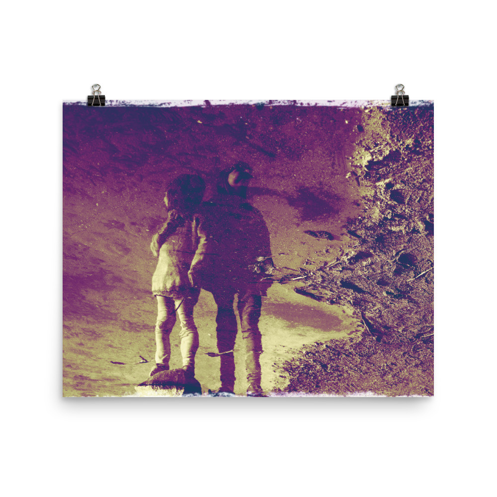 "Looking back" (Photo paper poster)