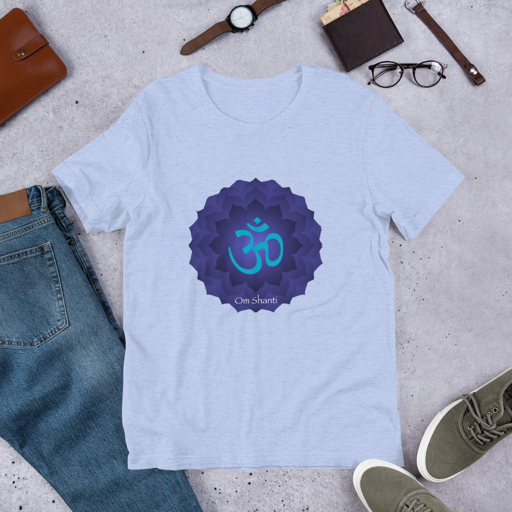 Om Shanti Short-Sleeve Unisex T-Shirt