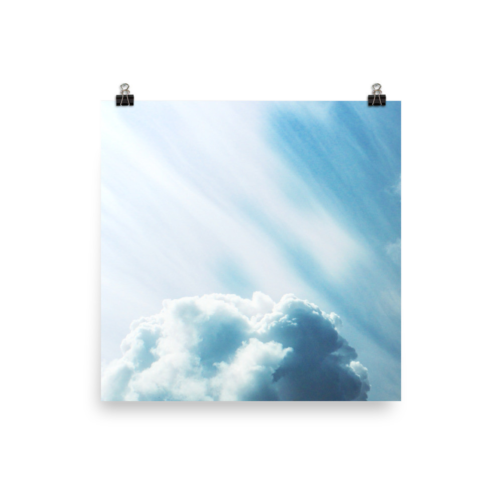 Approaching the Present (Photo paper poster)