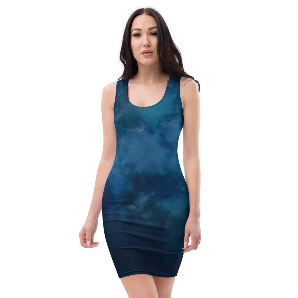 Blue Shadows (Sublimation Cut & Sew Dress)