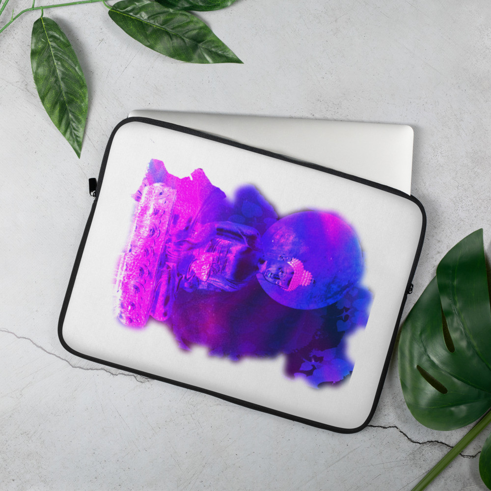 Psychedelic Buddha Laptop Sleeve