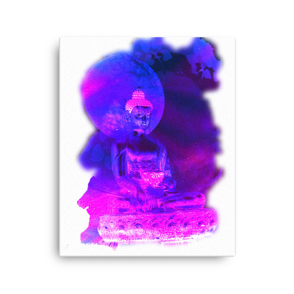 Blue Buddha Canvas