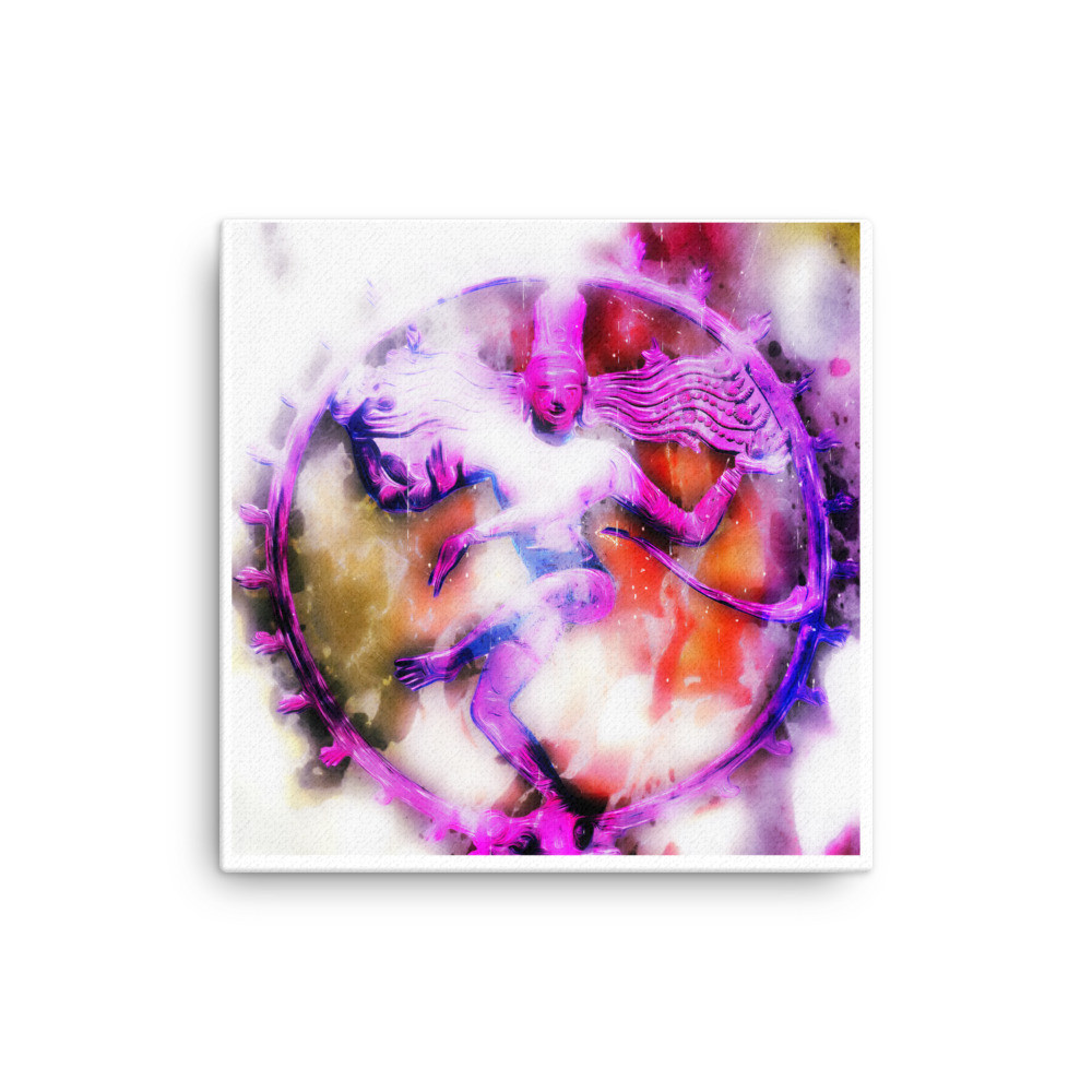 A Dancing Shiva Canvas