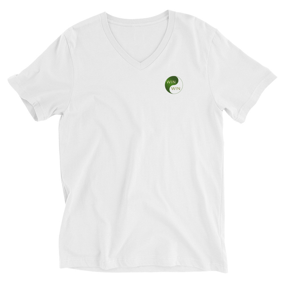 WIN WIN - Unisex V Neck Tee