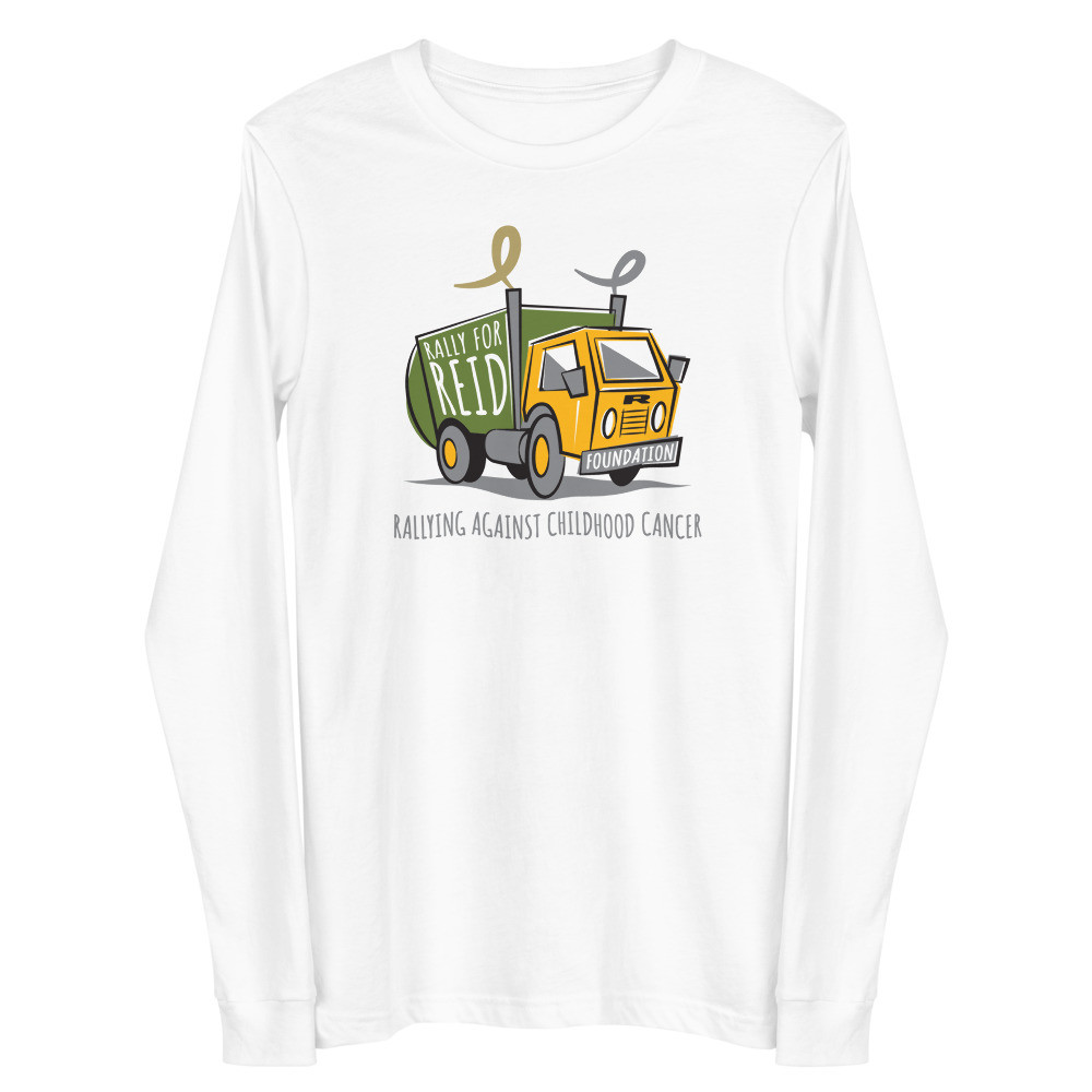R4R adult white unisex long sleeve