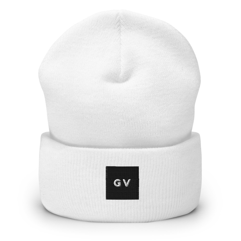 GV White Beanie