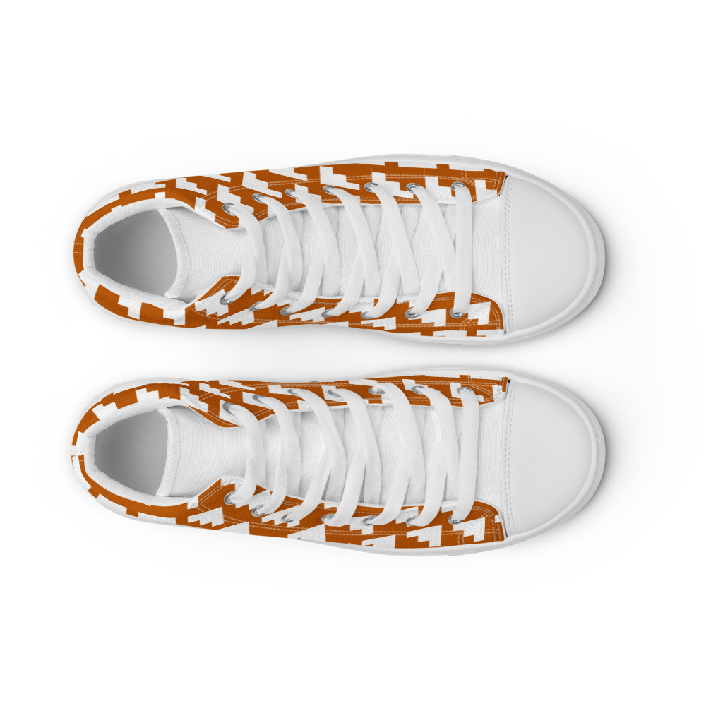 Men’s high top canvas shoes
