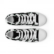 Men’s high top canvas shoes