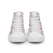 Men’s high top canvas shoes