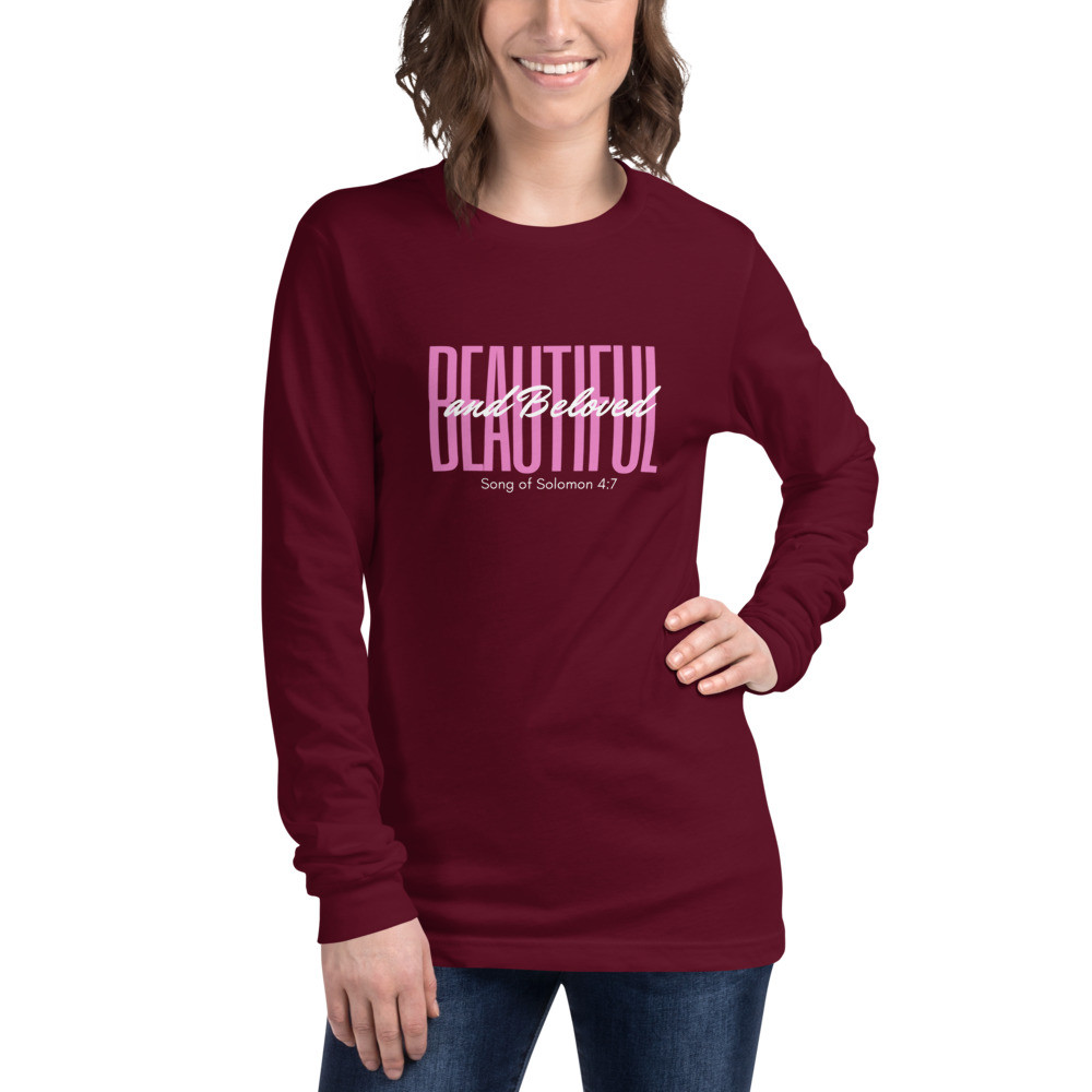 Beautiful & Beloved - Women's Long Sleeve T-shirt