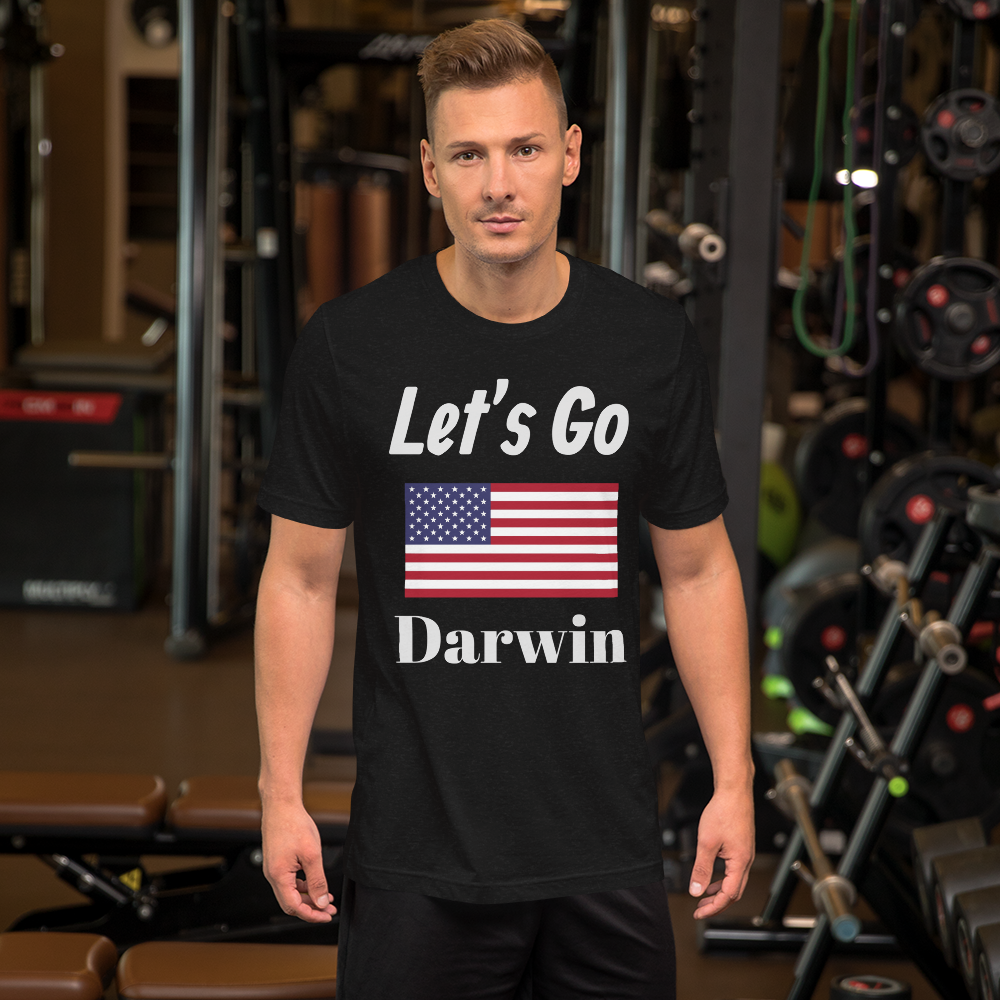 Let's Go Darwin Short-Sleeve Unisex T-Shirt