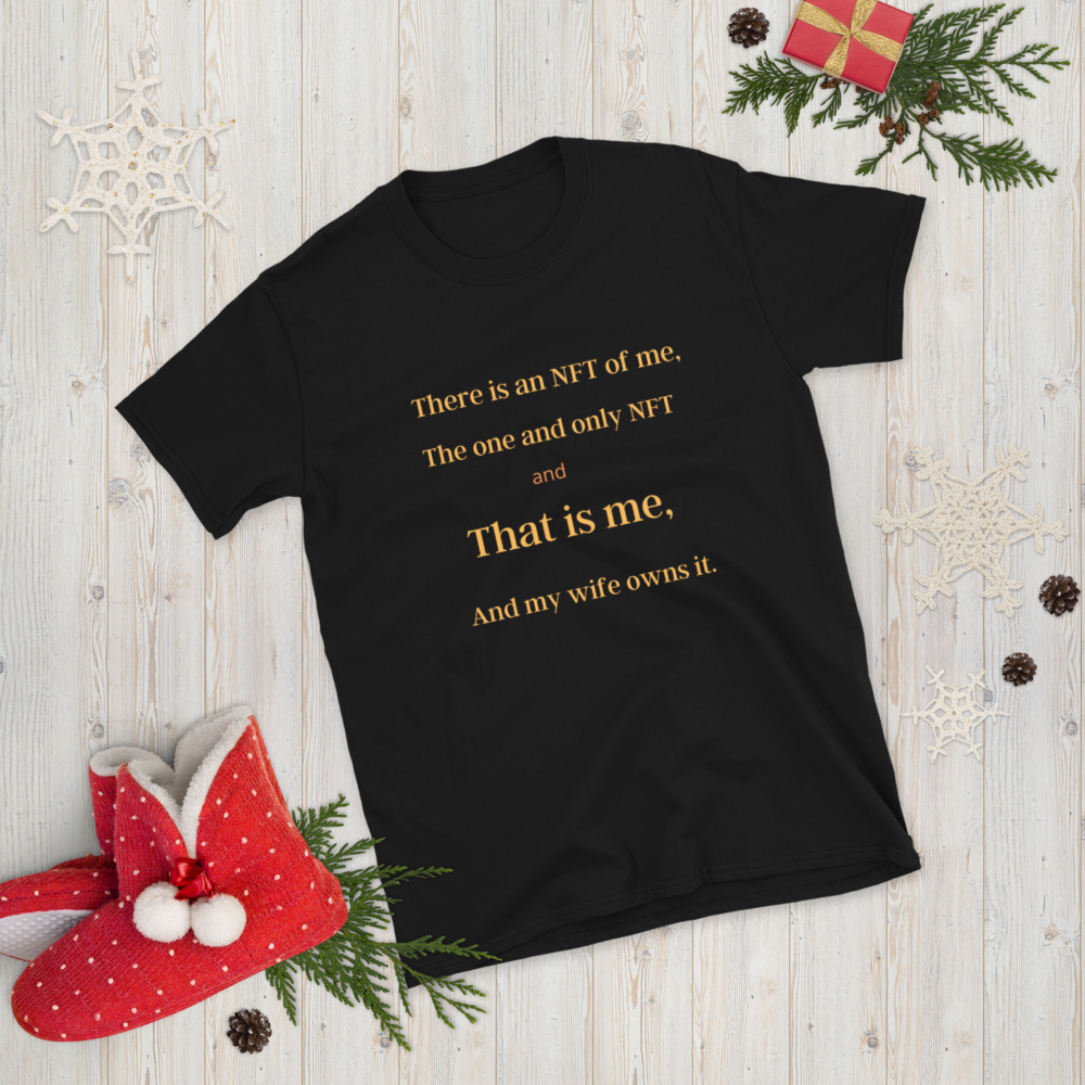 NFTs Quotes Short-Sleeve Unisex T-Shirt