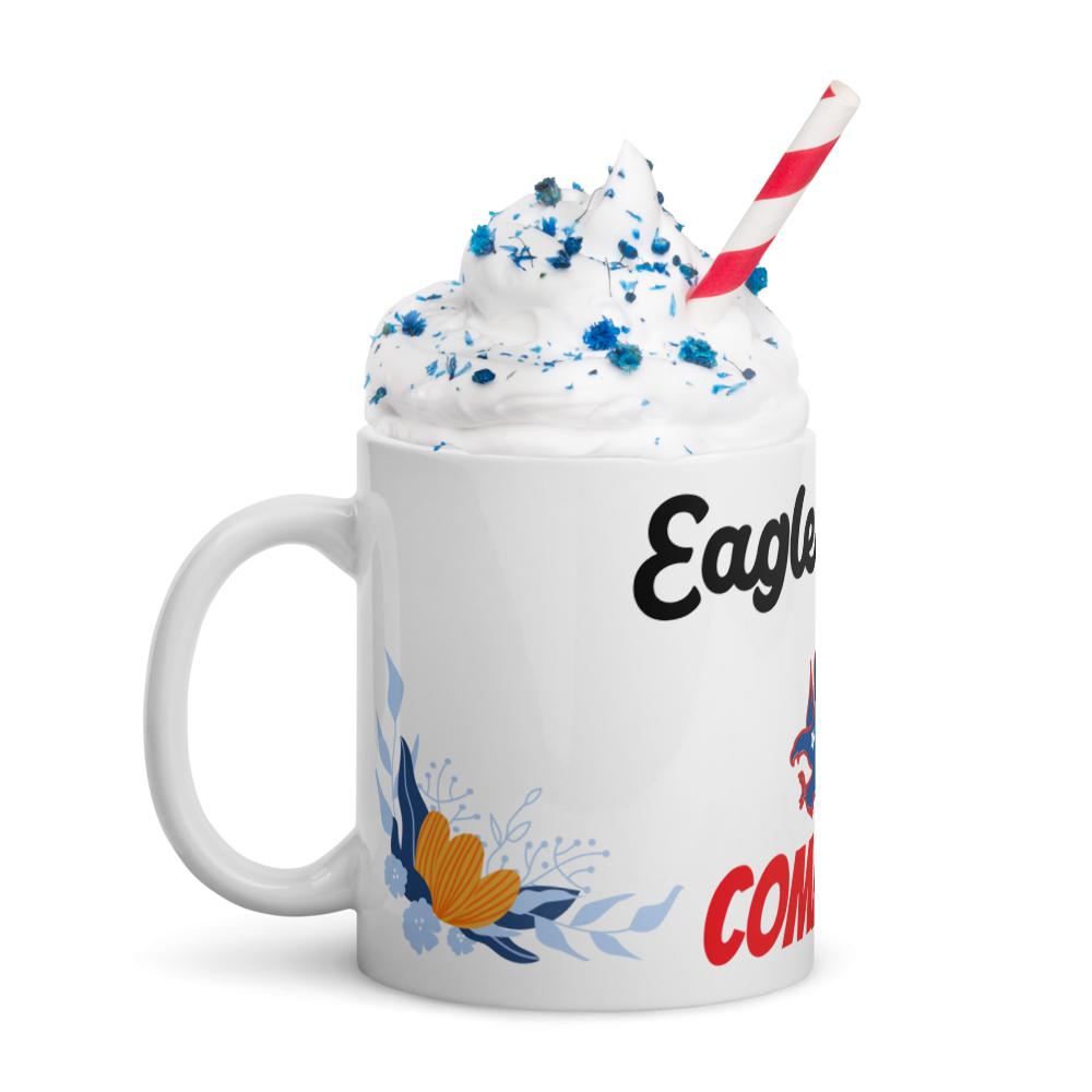 Eagle Web Commerce White glossy mug