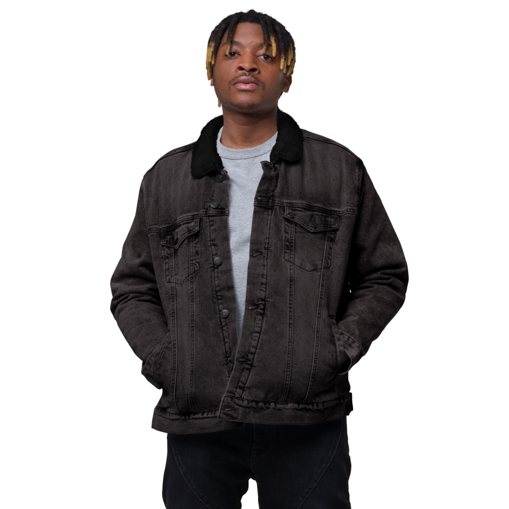 Eagle web commerce Unisex denim sherpa jacket