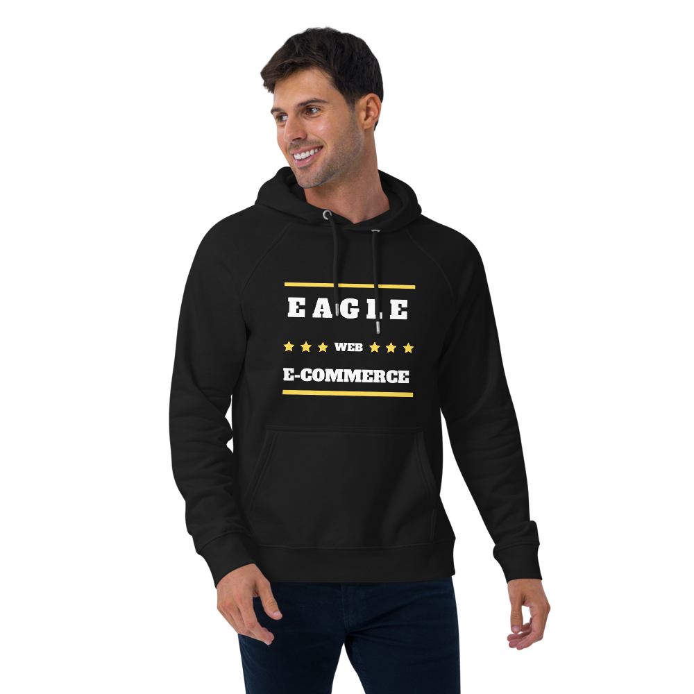 Unisex eco raglan hoodie