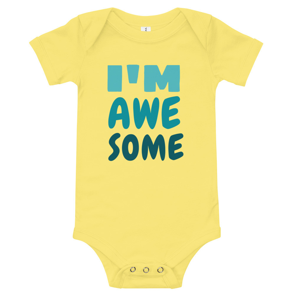 Baby short sleeve one piece UNISEX