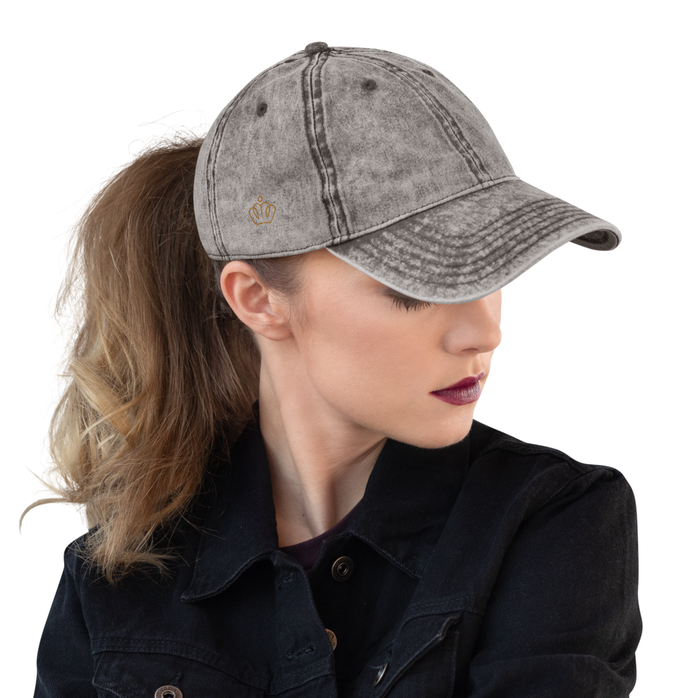 Vintage Cotton Twill Cap