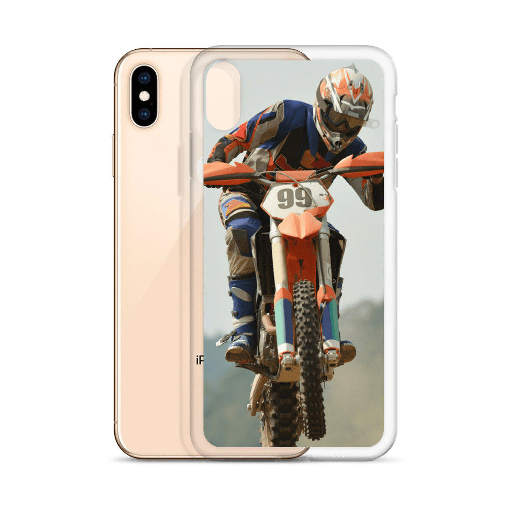 Multiple Iphone Cases with Dirt Bike and Rider 